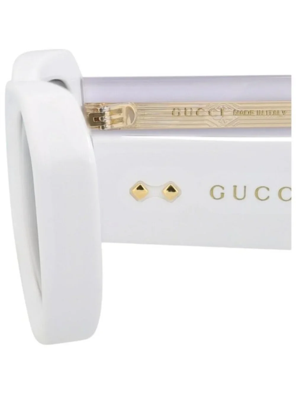 New Gucci Womens Square/Rectangle Light Blue Light Blue Grey Fashion Designer Ey